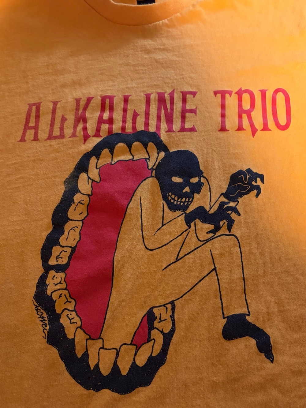 Alkaline Trio 2025 Concert T-shirt, Men’s size 2X
